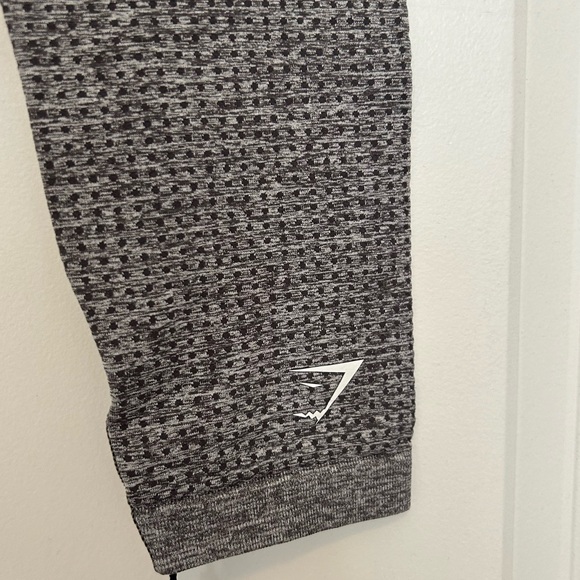 Gymshark Vital Seamless Leggings in Smokey Gray Marl - Picture 7 of 7